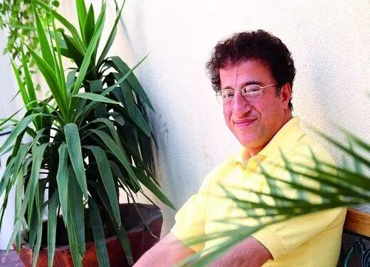 تولد ۶۹ سالگی علیرضا خمسه کنار ایرج طهماسب و یاسین رامین/ عکس
