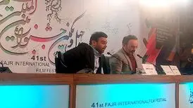 بغض‌های تهیه‌کننده فیلم چرا گریه نمی‌کنی در نشست خبری/ رضا محقق: ما نمی‌توانیم سینما را تحریم کنیم
