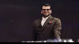 بازیگر بچه مهندس در کنار سعید راد/ عکس
