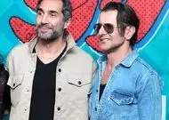 گریم متفاوت امین حیایی و هادی کاظمی در جشنواره
