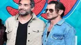 گریم متفاوت امین حیایی و هادی کاظمی در جشنواره
