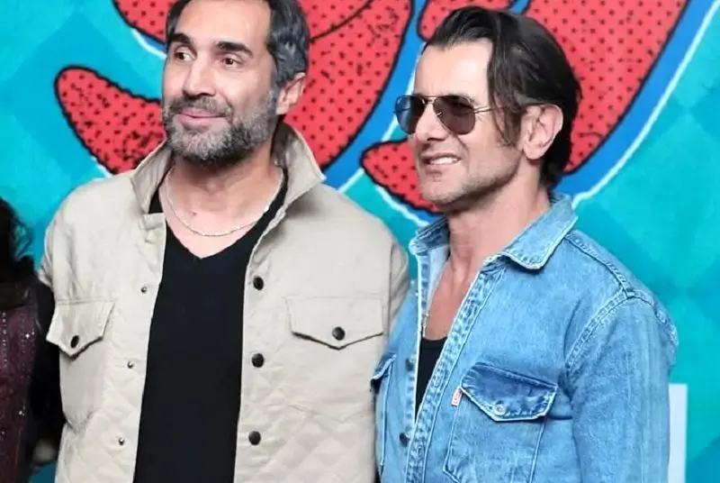 گریم متفاوت امین حیایی و هادی کاظمی در جشنواره
