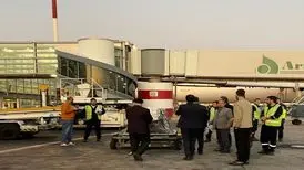 پیکر مرحوم اسلامی نُدوشن پس از ۱.۵ سال از کانادا وارد ایران شد
