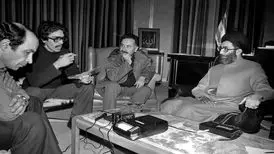 فیلم دیدار خصوصی مرحوم صابری با رهبر انقلاب