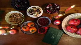 آداب و رسوم و خوراکی های شب یلدا در نقاط مختلف ایران
