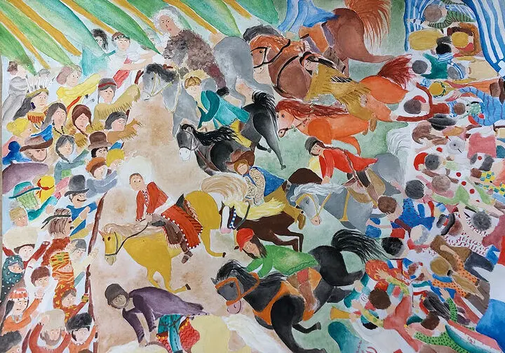 موفقیت ۶ کودک ایرانی در نمایشگاه نقاشی بلغارستان
