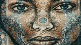 نقاشی‌های شگفت‌انگیزی که روی «فرش ایرانی» کشیده شده‌اند
