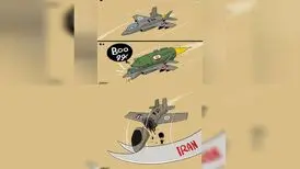 رونمایی از ۲ اثر جدید کمال شرف؛ شکار اف۳۵ با ذوالفقار ایرانی 