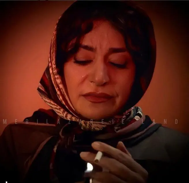 عکسی متفاوت از مریلا زارعی در سریال نوبت لیلی