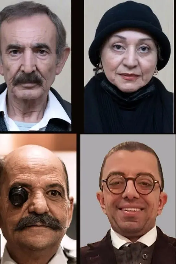 گریم جالب بازیگران فیلم کوزوو 