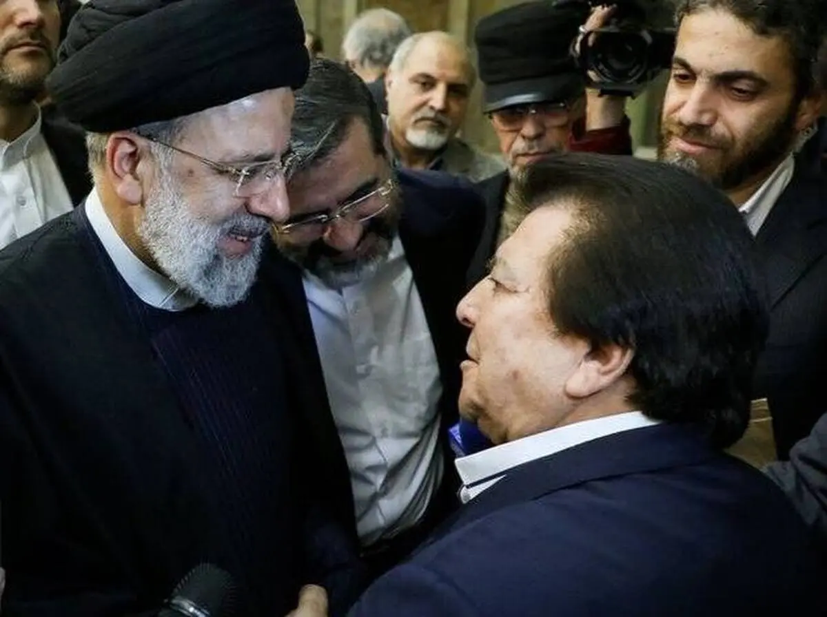 شوخی کاربران فضای مجازی درباره دیدار رئیسی با عباس قادری / عکس
