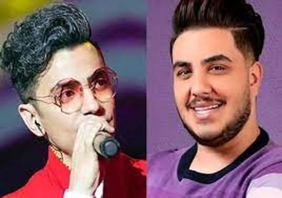 حضور محسن ابراهیم زاده در کنسرت آرون افشار
