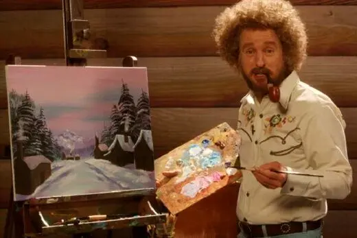 بازگشت باب راس به دنیای نقاشی
