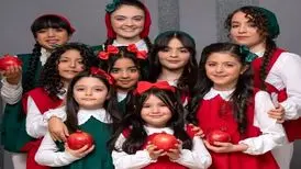 گریم یلدایی دختران هنرمندان ایرانی در کنار مادرانشان
