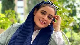 استایل جدید نغمه سریال از سرنوشت؛ فاطیما بهارمست با تیپ فرانسوی