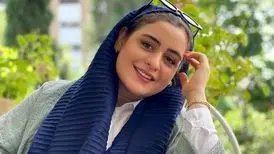 استایل جدید نغمه سریال از سرنوشت؛ فاطیما بهارمست با تیپ فرانسوی