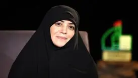 استایل خاص الهام چرخنده در کنفرانس بین المللی
