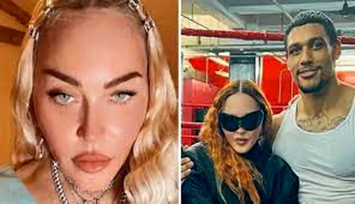 رابطه عاشقانه جدید مدونا
