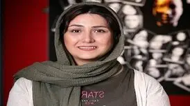 گریم جالب باران کوثری در نقش پروین اعتصامی