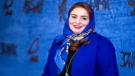 استایل دهه شصتی ژاله صامتی/ عکس