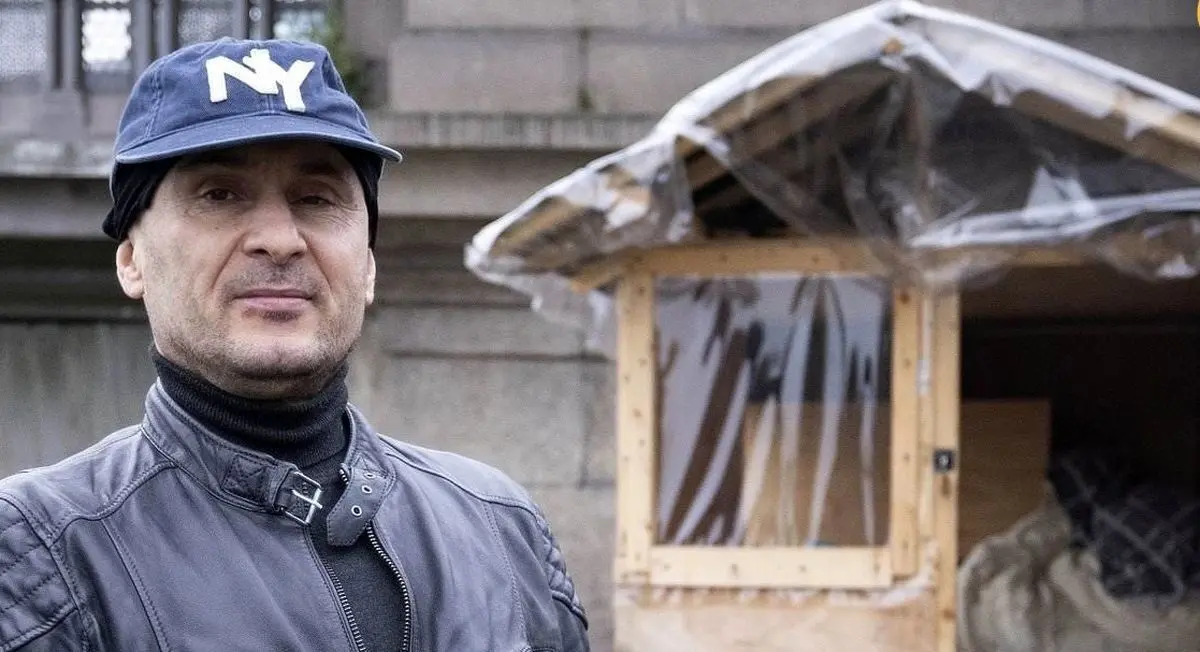 آلونک پناهجوی ایرانی در لوکس‌ترین نقطه لندن
