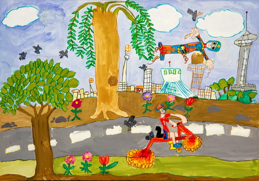 هنرنمایی ۱۷ کودک ایرانی در مسابقه نقاشی هیکاری ژاپن