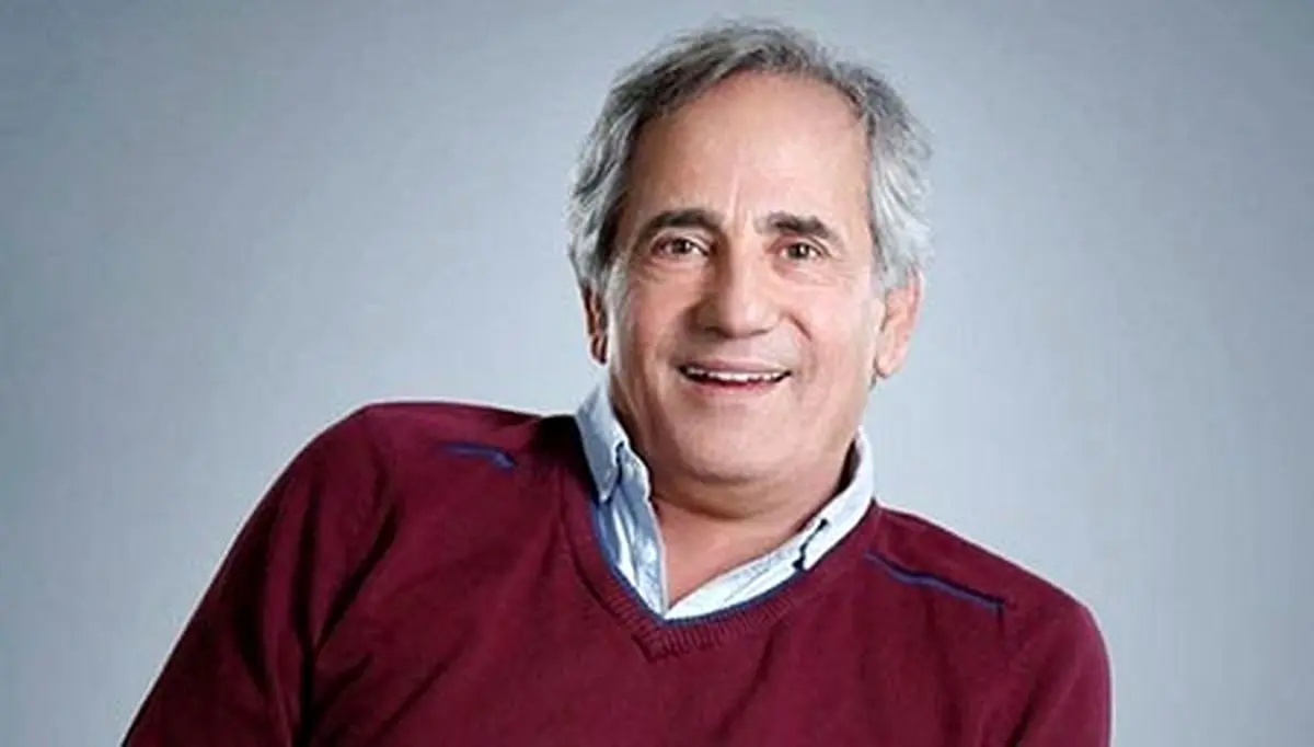 تصویری از مجید مظفری بازیگر سینما با ریش و موهای بلند در جوانی