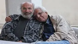 آخرین عکس یادگاری از کیومرث پوراحمد برای کیانوش عیاری
