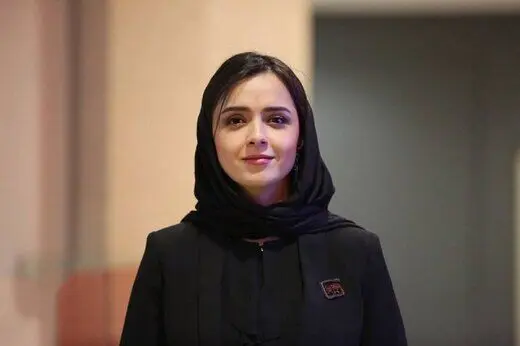 عکس جدید ترانه علیدوستی پشت صحنه یک فیلم