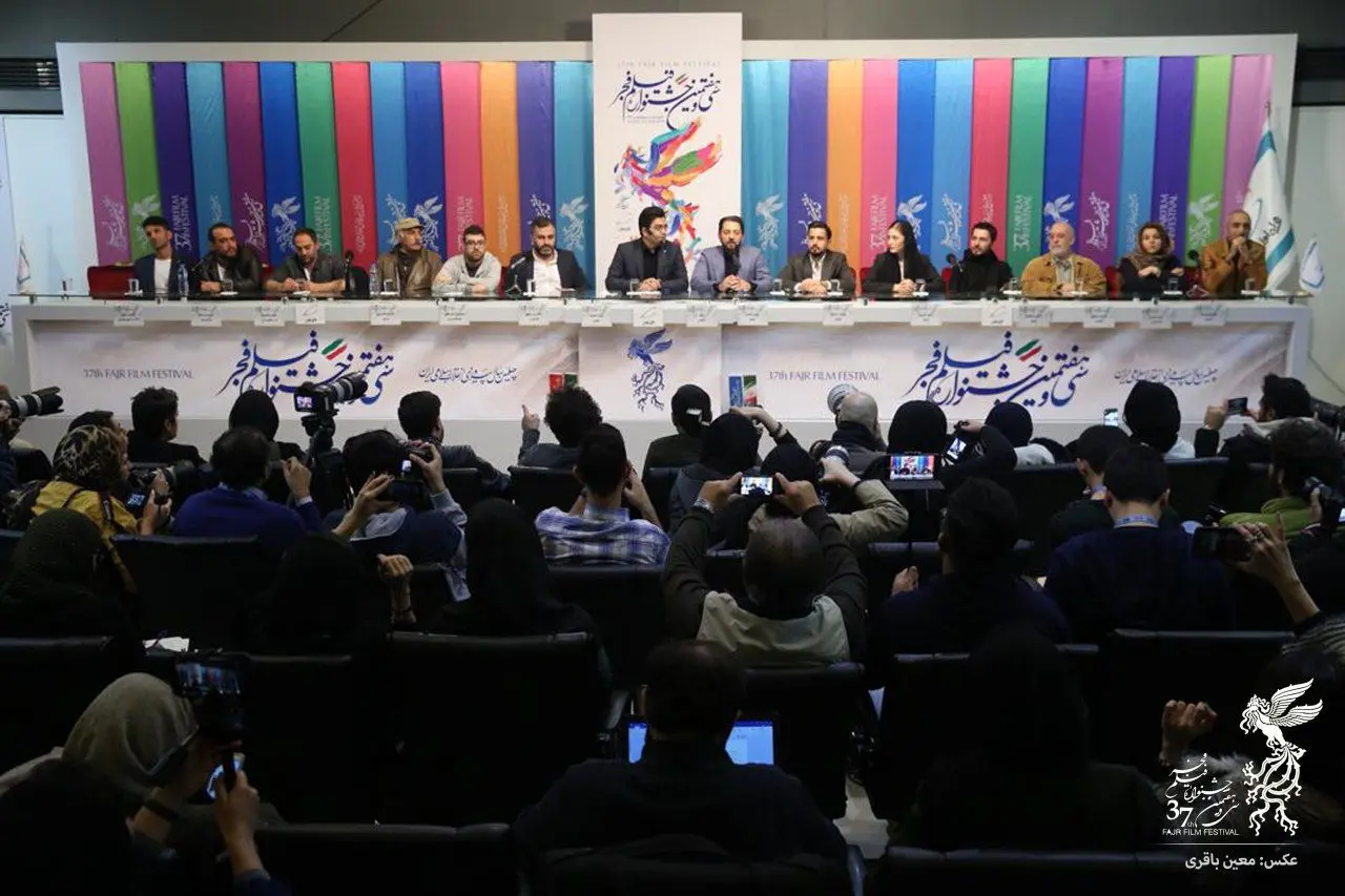 جشنواره فجر۹۷؛ نشست خبری سونامی/ افشاگری ژوله از سکانس حذف شده سونامی