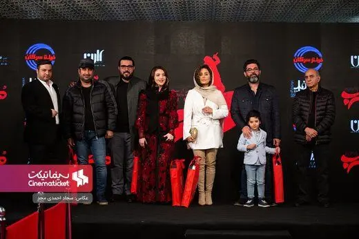 پرویز پرستویی و الناز شاکردوست در اکران خصوصی فیلم «مطرب»/عکس