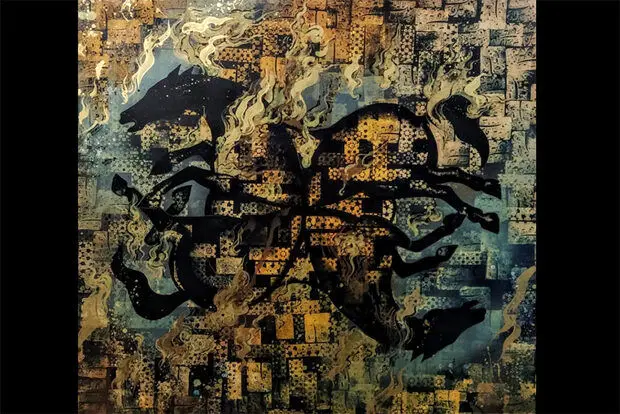 نقاشی‌هایی با رویکرد «نئوسقاخانه‌ای»/ نگاه امروزی در آثارم داشتم