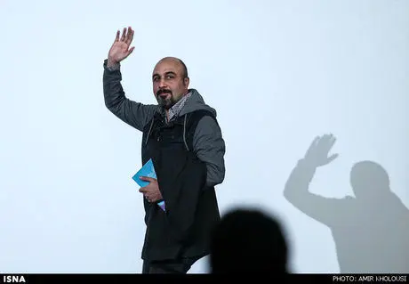 رضا عطاران مقابل دوربین روح الله حجازی