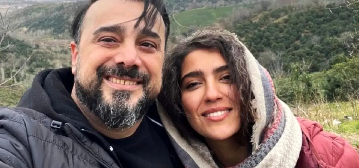 قابی جدید از نیم رخ مونا کرمی بعد ازدواج با سپند امیرسلیمانی