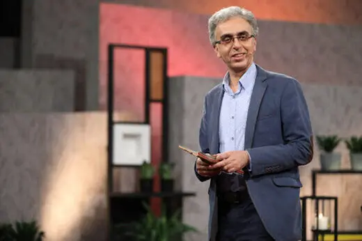 ببینید | فرار رضا رفیع از سرفه مهمان برنامه، همراه با کنایه به حریرچی