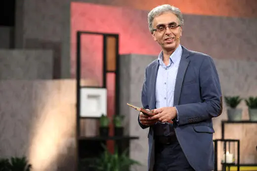 ببینید | فرار رضا رفیع از سرفه مهمان برنامه، همراه با کنایه به حریرچی