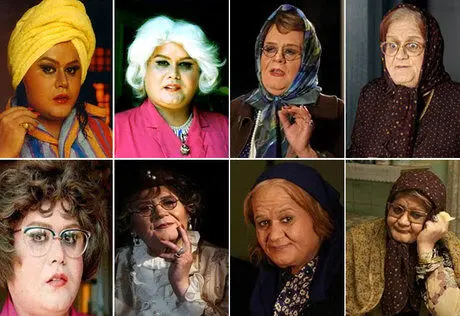 اکبر عبدی دوباره زن شد / عکس