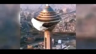 انیمیشن جالب از جنگ با کرونا در تهران!