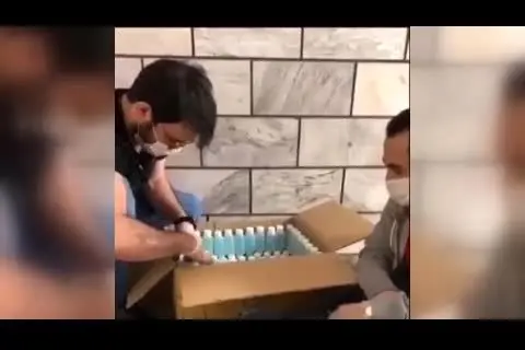 هدیه تهرانی در روزهای سخت کرونا