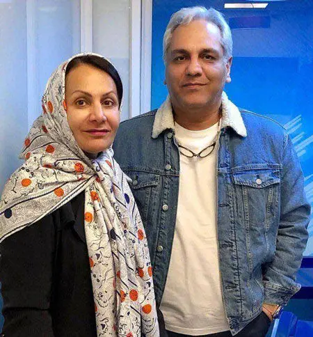 مهران مدیری در کنار همسرش/عکس