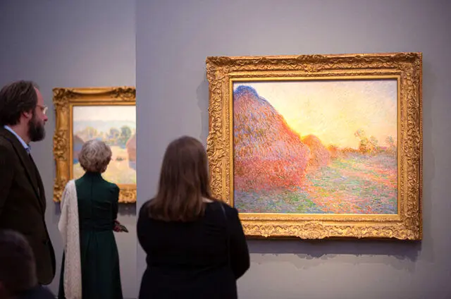 گشتی در نمایشگاه «کلود مونه» در ایام قرنطینه + عکس