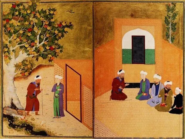 شعر سعدی بر مقبره بهاالدین زکریا در پاکستان نقش بسته است