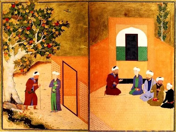 شعر سعدی بر مقبره بهاالدین زکریا در پاکستان نقش بسته است