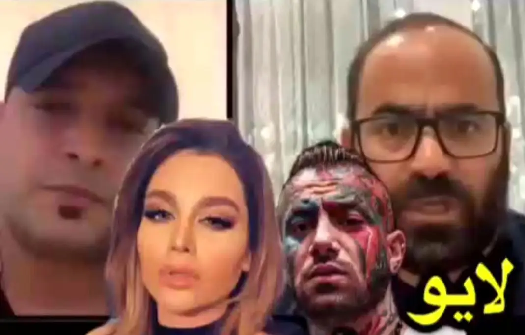 فیلم| بخشی از گفتگوی لایو حسن آقامیری و متین دو حنجره در مورد تتلو و احلام