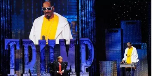 متلک خواننده آمریکایی به ترامپ