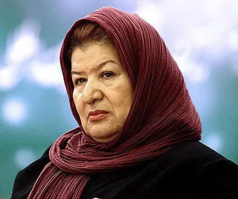 پوران درخشنده عزادار شد/ عکس