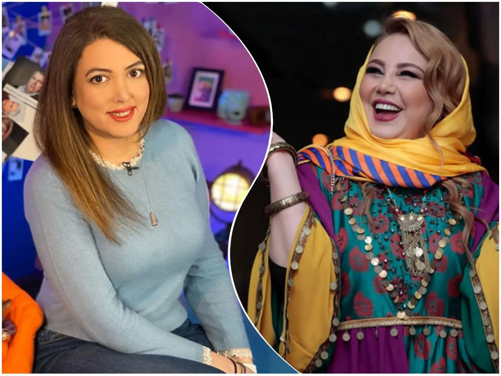 ببینید| دعوای بهنوش بختیاری و سالومه سیدنیا