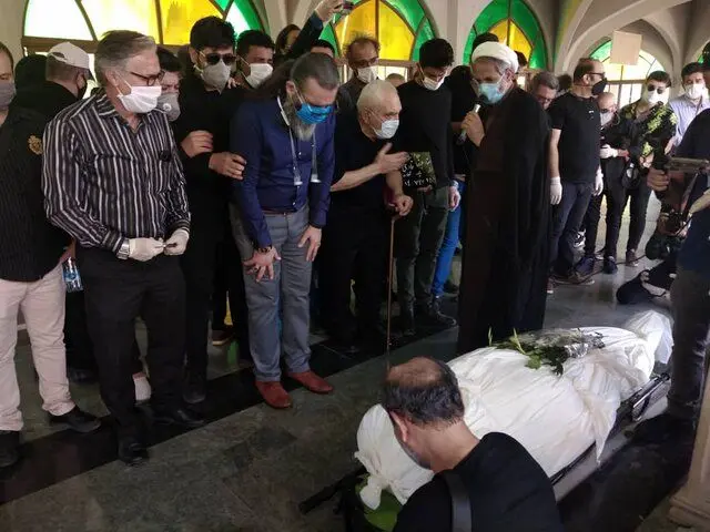 بدرقه علیرضا راهب به خانه ابدی