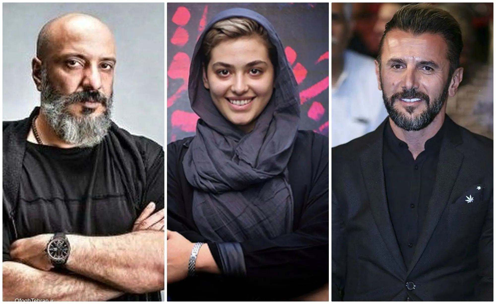 ببینید| امين حيايى، امير جعفرى و ریحانه پارسا در كنار هم/ آغاز تولید «رقصنده» در تهران