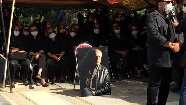 پیکر زنده‌یاد «سیروس گرجستانی» به خاک سپرده شد+ تصویر